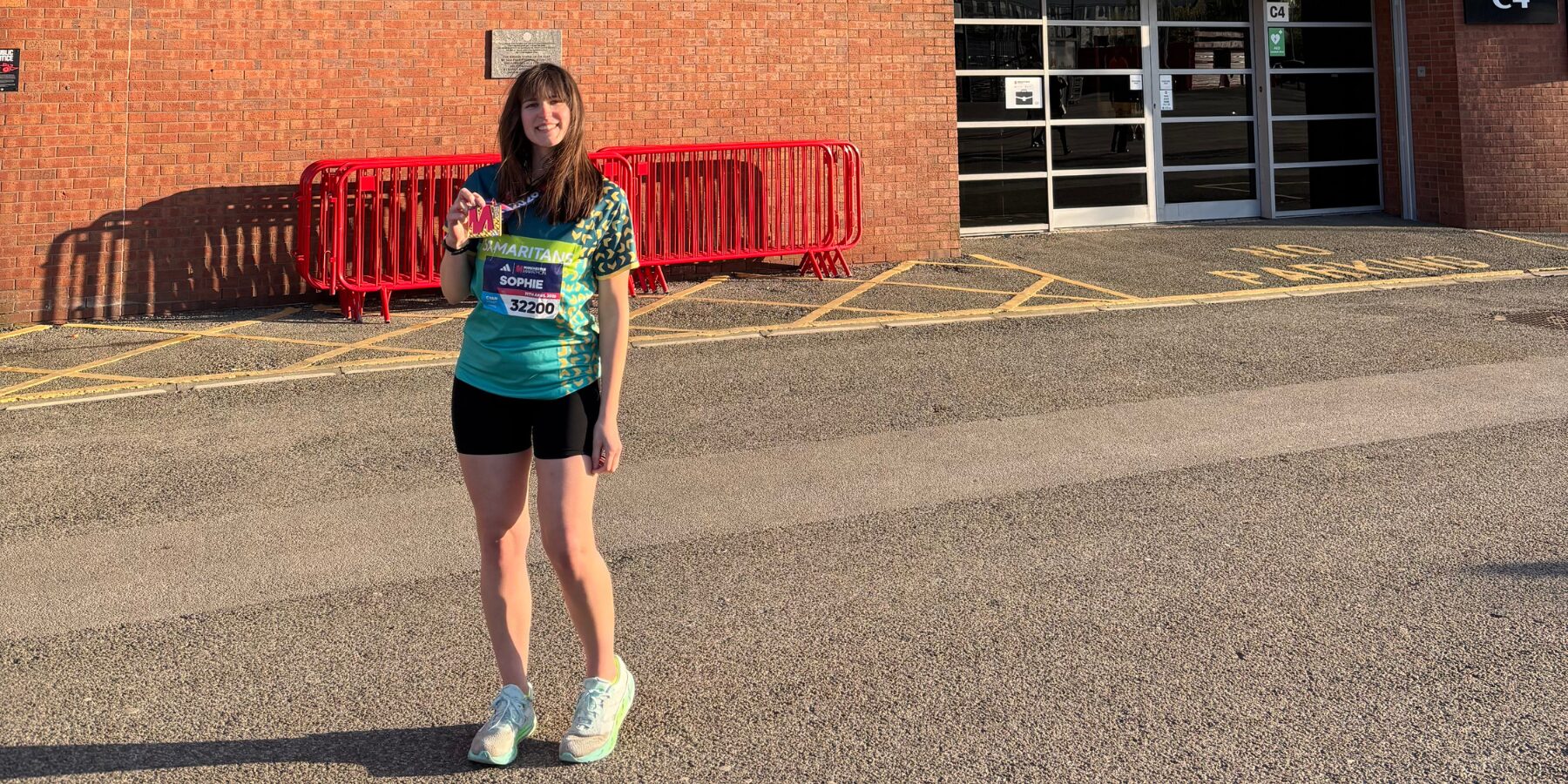 Sophie Completes Manchester Marathon